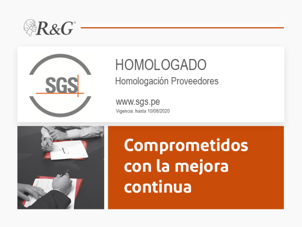 Certificación Homologación De Proveedores SGS – R&G Indumentaria De ...