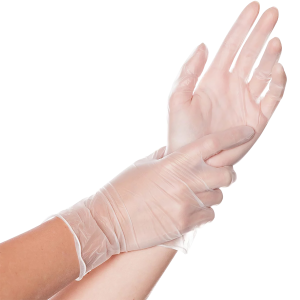 Guantes de Vinilo Ligeramente Empolvado