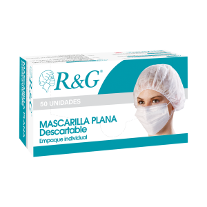 Mascarilla R&G con Elástico Empaque Individual