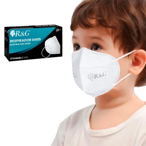 Respirador KN95 para Niños - Display x 15 unidades