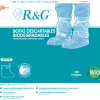 Botas descartables biodegradables - Paquete x 5 cajas de 100 unidades
