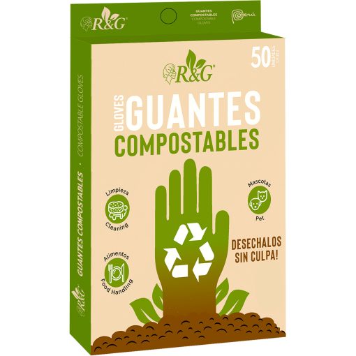 Guante Compostable - Caja x 50 und. - Imagen 2