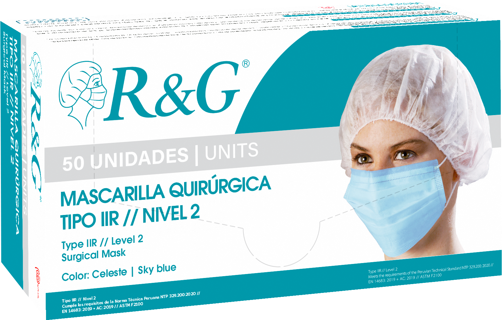 Mascarilla Quirúrgica Tipo IIR R&G - Imagen 7